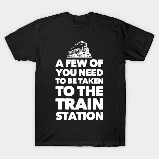 Train Station T-Shirt by Mgillespie02134